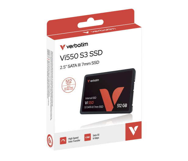 Verbatim 512GB 2,5" SATA SSD Vi550 S3 - 1280363 - zdjęcie 2